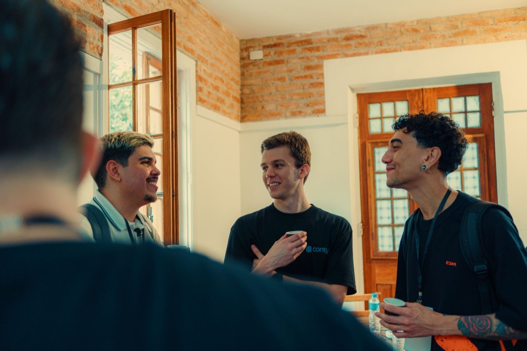 Conexões durante o meet up